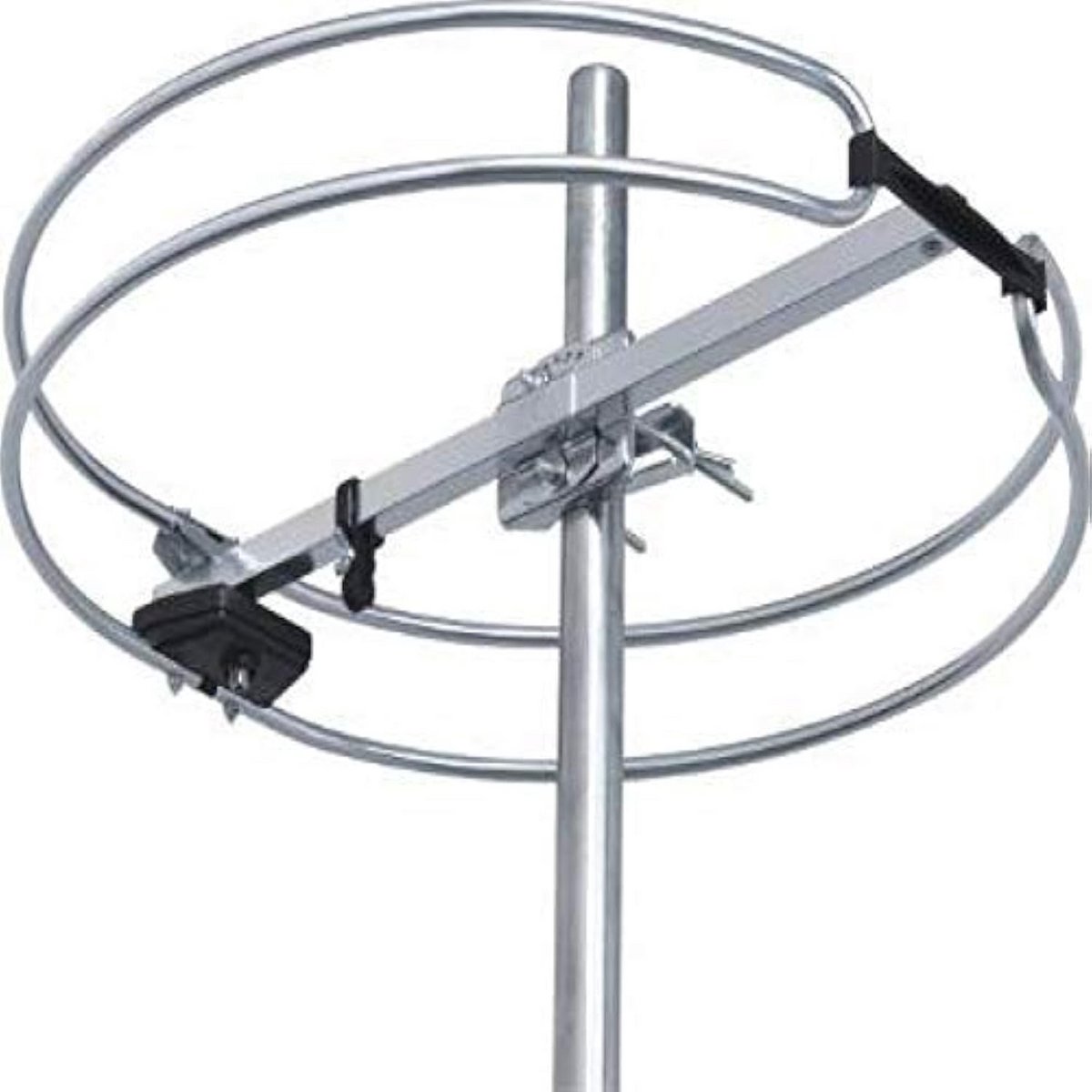 FM Antenne - Buitenantenne Radio - Betere Ontvangst - Omnidirectioneel Ontwerp - 4 dB Versterking - Zwart