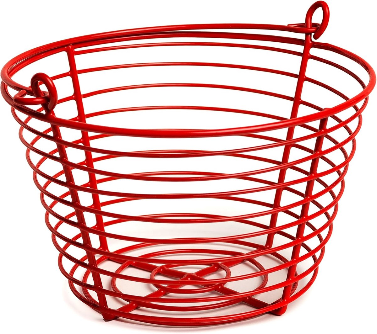 Eiermand 20,3 cm diameter voor 24-36 eieren rood