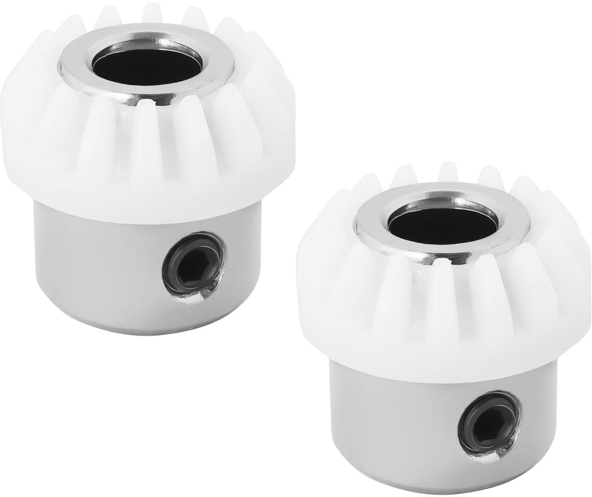 Dailygoods- Naaimachine Onderdeel - Verticale Bovenas Versnelling - Vervangingsdeel 155819 - Compatibel met Singer 247/413/416/418 - 2 Stuks - Kunststof/Metaal