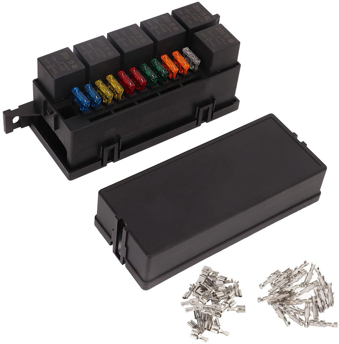 Dailygoody - Fuse Box met 6 Relais - Waterproof voor Auto's