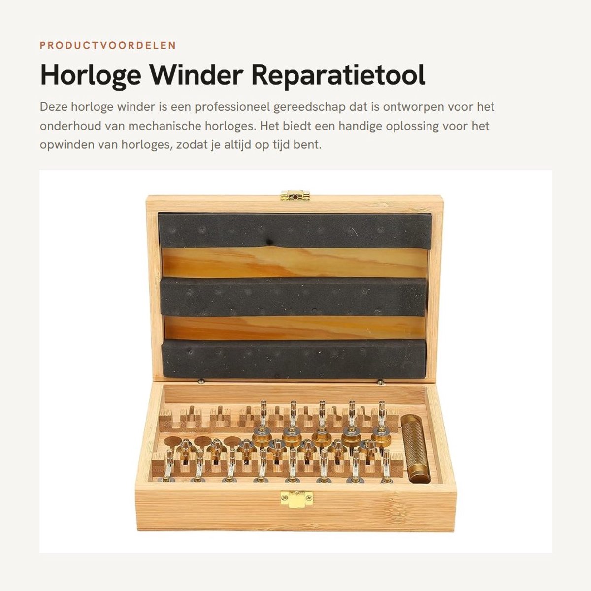 Dailygoods - Horloge Winder Reparatietool