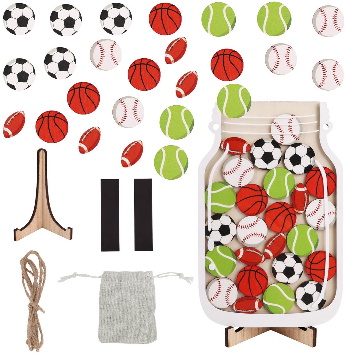 Dailygoods- Beloningspot Magnetisch - Beloningssysteem Kind - Beloningskaart - Beloningsstickers - Kleur: Kleurrijk - Inclusief 25 Tokens
