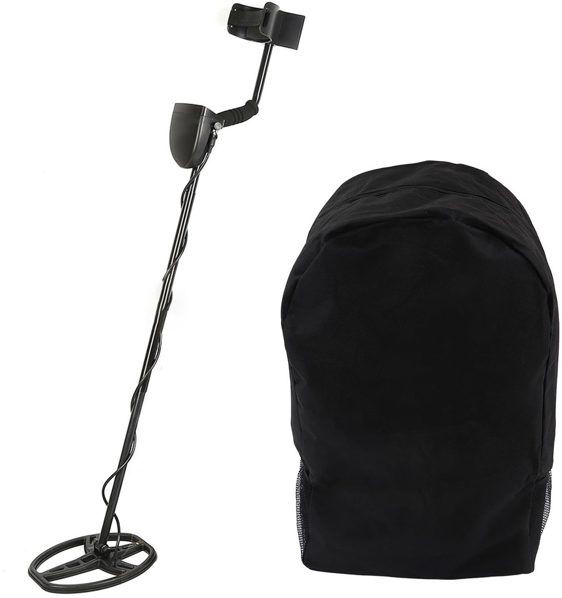 Dailygoods- Metaaldetectorrugzak Waterdicht - Grote Capaciteit - Nylon - Twee Zijvakken - Comfortabel - Draagbaar - Rugzak