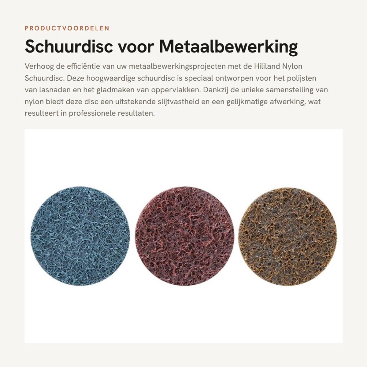 Dailygoods- Schuurpapier Nylon - Schuurpapier Set - Schuurpapier Fijn - Schuurpapier 125mm - Schuurpapier voor Metaalbewerking - Hoge Kwaliteit en Slijtvast - Schuurdiscs