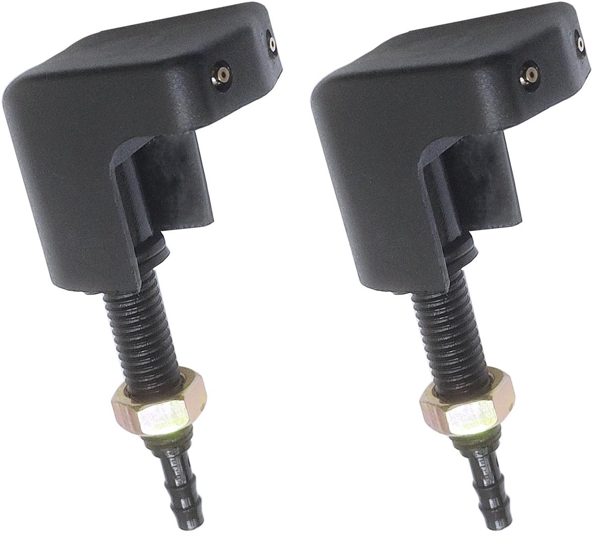 Dailygoods- Ruitensproeier Nozzle Dubbele Type - 2 Stuks - Compatibel met Land Rover Defender - OE: AMR3025/LR034309/LR061677 - Betrouwbaar en Duurzaam