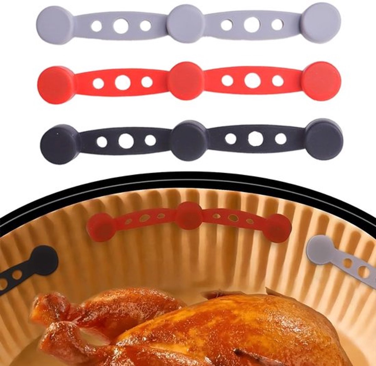 Dailygoods- Magnetisch Gespset - Bevestigingsfunctie voor Airfryer