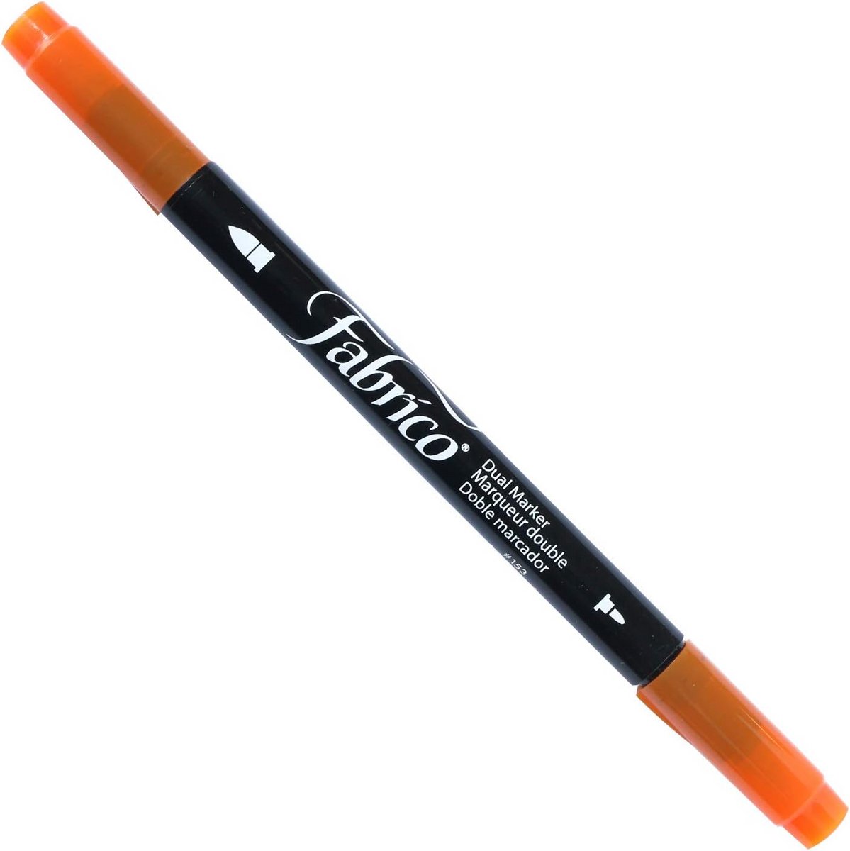 Dual Tip Marker - Inkt Stift - Kaarten Maken - Permanente Inkt - 1778 cm - Oranje