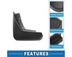 Dailygoods- Modderflappen Perfecte Pasvorm - Spatborden Voor Volvo XC90 2015-2023 - Set Van 4 - Maximale Bescherming - Bestand Tegen Water - Fabrieksgetest