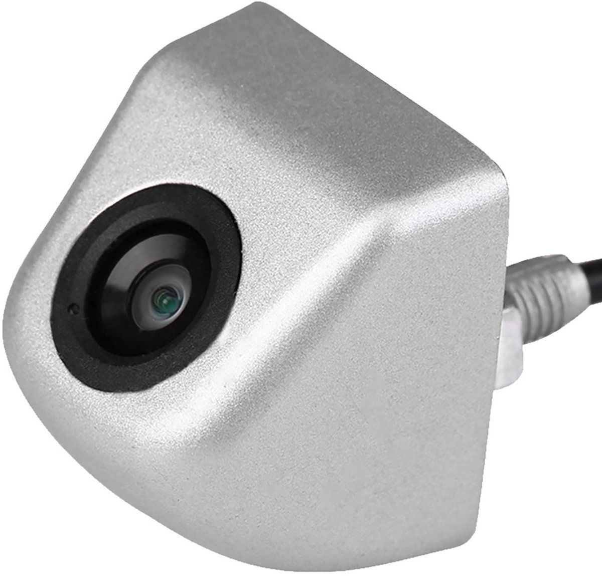 Dailygoods- Achteruitrijcamera Waterdicht - CCD Beeldsensor - Nachtzicht - Brede Kijkhoek - Universele Montage - Zilverkleurige Afwerking