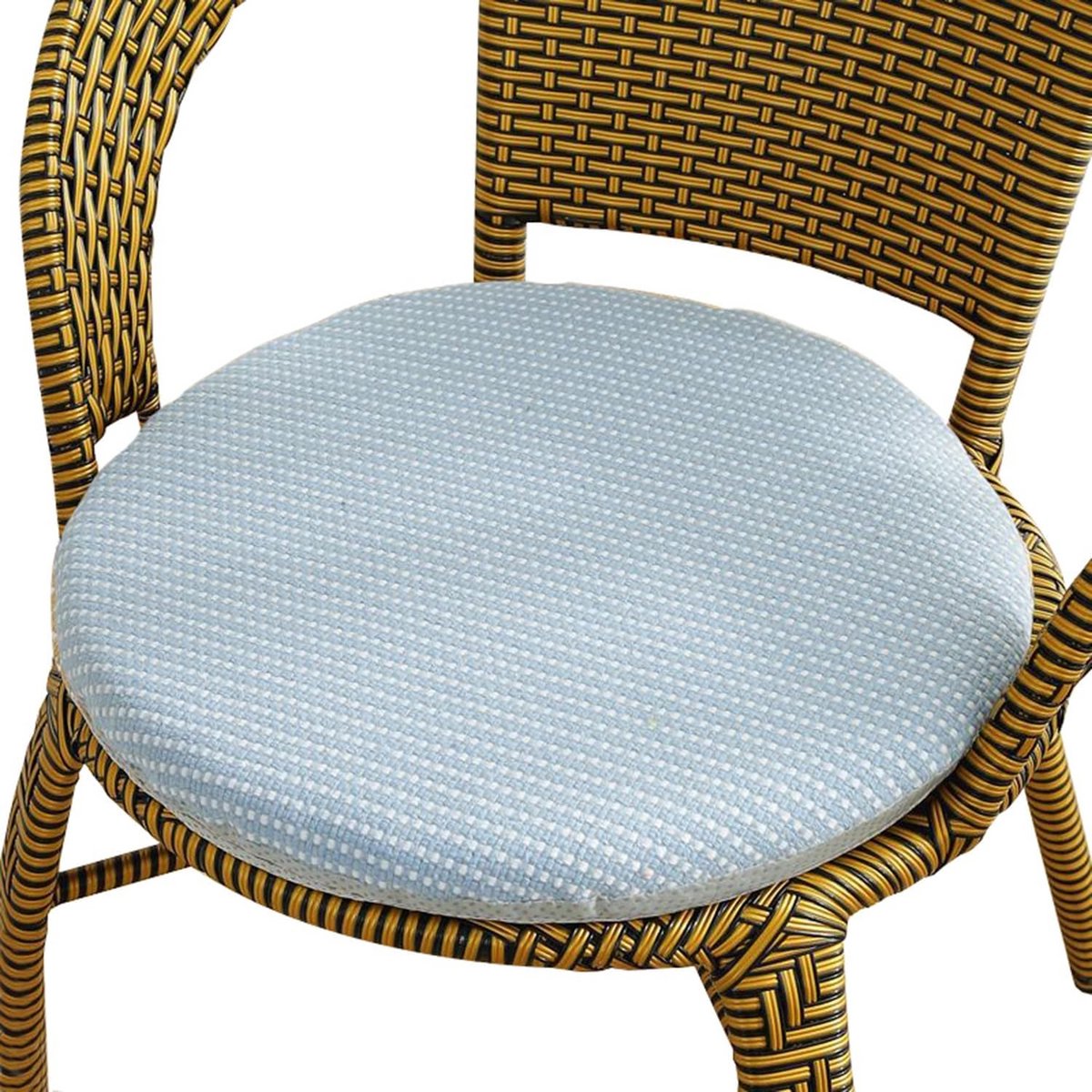 Rond Zitkussen - Stoelkussen Tuinkussen - Comfort Verhogend - Afneembare Hoes - 30-50 cm -