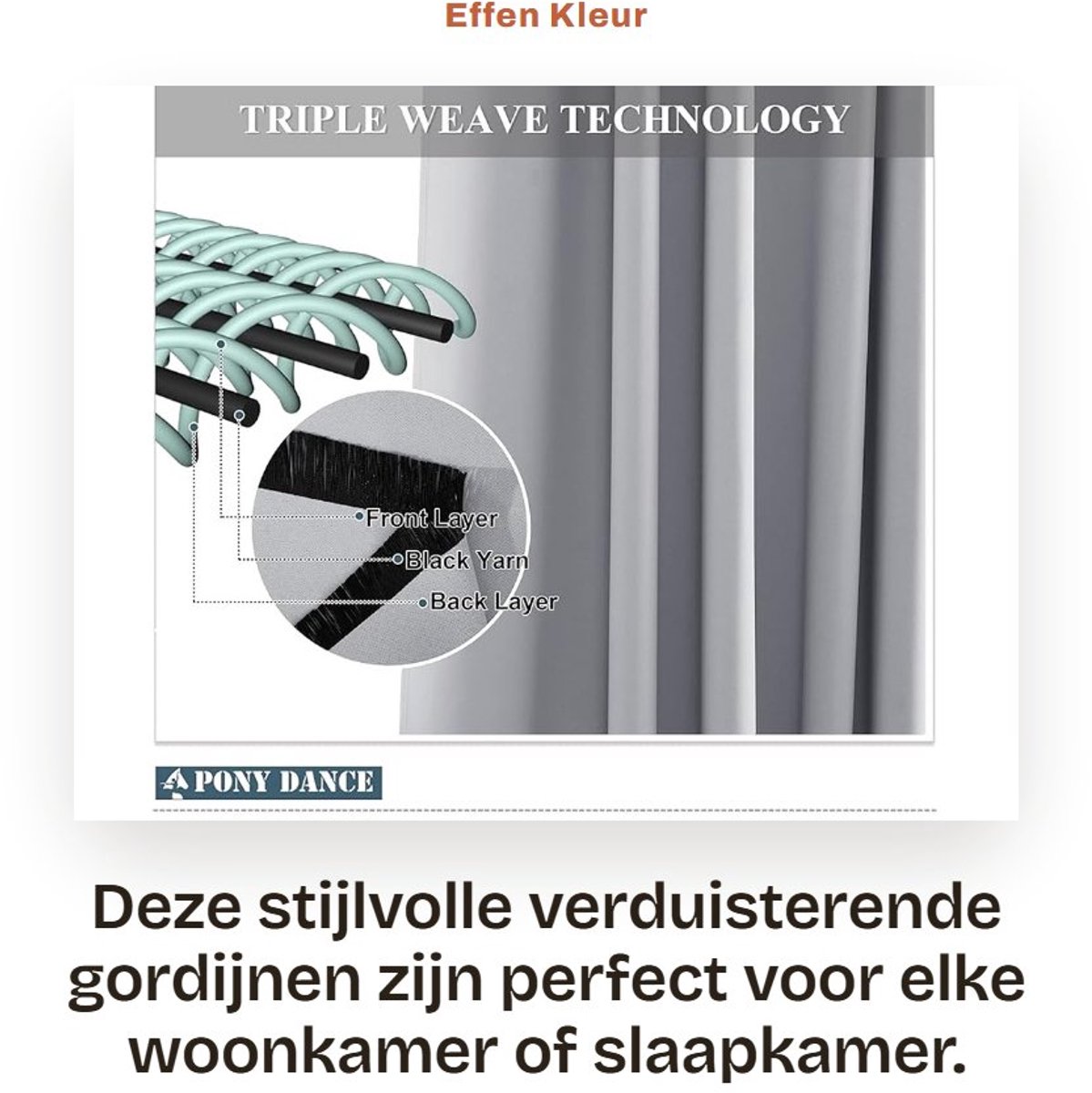 Dailygoods- Verduisterende Gordijnen 140B x 240H cm - Warmte-isolerende Gordijnen - Stijlvol - Geschikt voor Woonkamer/Slaapkamer - 2 Panelen - Blokkeert 50-95% Licht - Raamdecoratie