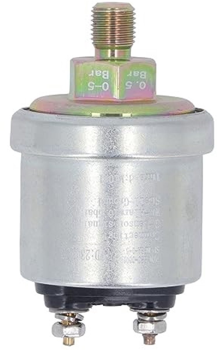 Dailygoods- Olie Druk Sensor - Directe Vervanging - M10x1 - Druksensor - Hoogwaardige Messing - Geschikt voor VDO Machines