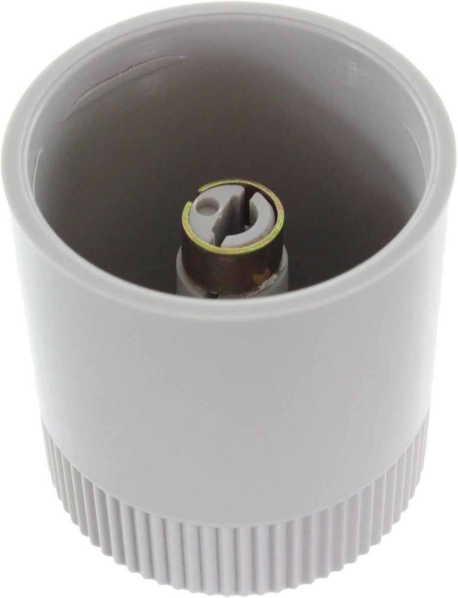 Thermostaat Knop - Regelknop Verwarming - Centrale Verwarming - Specifieke Pasvorm - 9.6 x 7.5 x 4.4 cm - Zwart