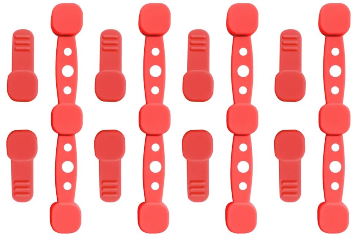 Dailygoods- Siliconen Gespen Hittebestendig - Magnetische Clips - 12 Stuks - Keuken Accessoires - Veiligheid - Voorkomt Brandwonden - Keukenaccessoires