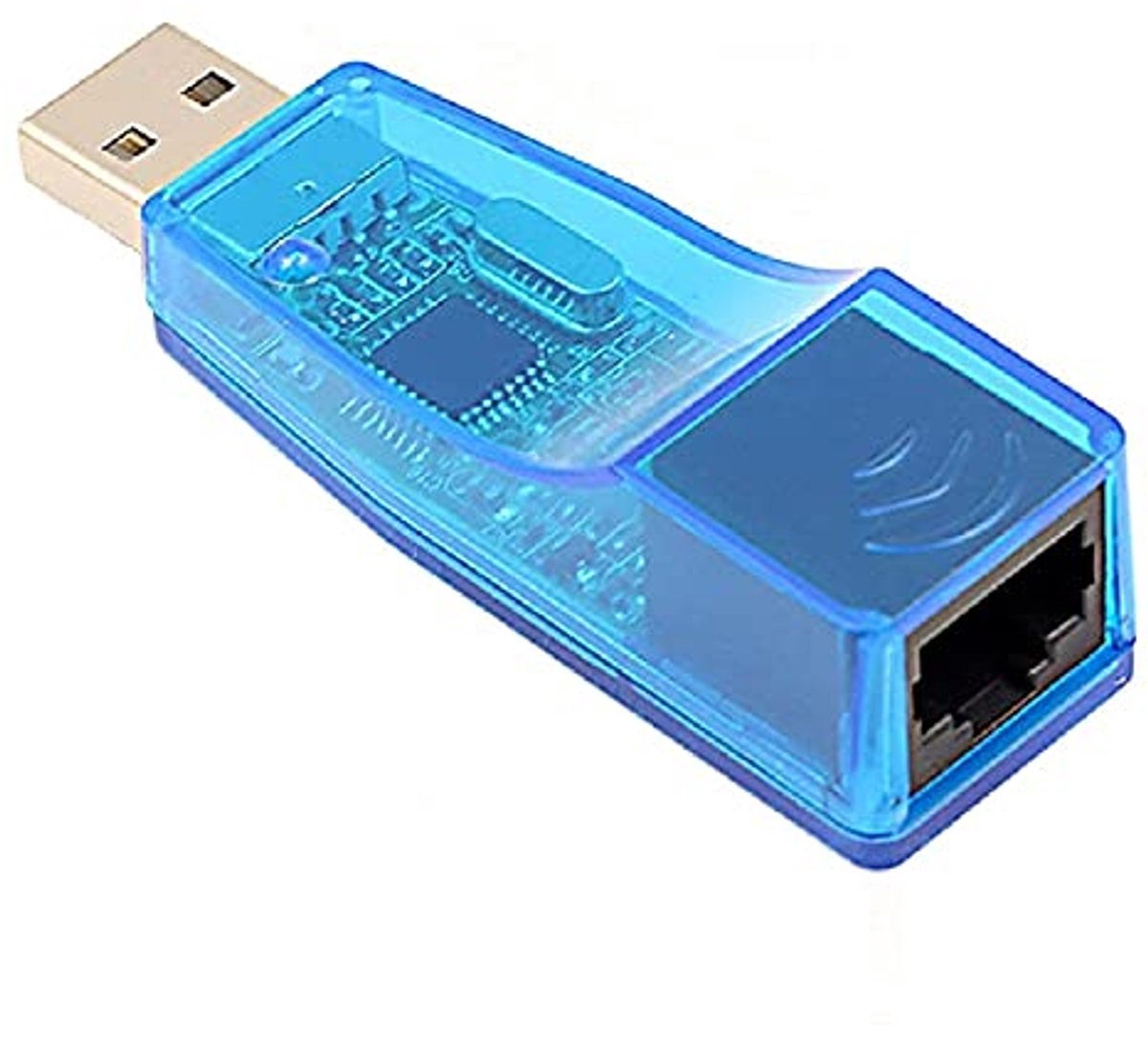 Netwerk Adapter - Ethernet Converter - Sneller Internet - USB 2.0 - 10/100Mb - Zwart