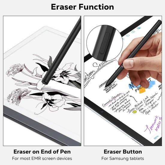 Dailygoods - Magnetic Pen - Digitale Stylus Pen - Ergonomisch ontwerp - 4096 Drukniveaus - Geschikt voor reMarkable 2 en Kindle Scribe - Incl... van Dailygoods — afbeelding 4