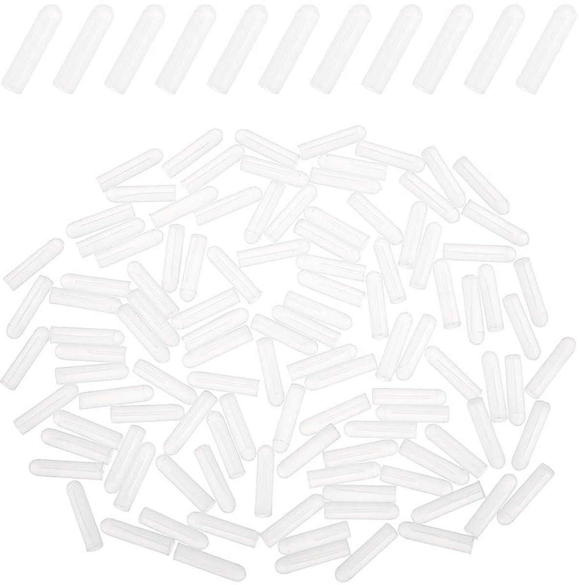 Dailygoods- Doseerdop 150 Stuks - Luer Lock Spuitdoppen - Spuit Tip Caps - Afdekking voor Lijm Applicators - Smeerolie Flessen - Duurzaam en Makkelijk Schoon te Maken - Spuitdop