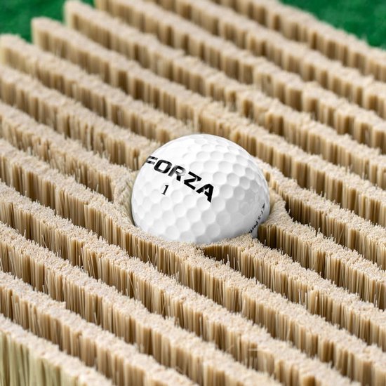 Golfbunker oefenmat - Zandbak simulatie - Golfslag oefenen - Realistische bunker ervaring - 40 x 20 cm - Groen — afbeelding 4