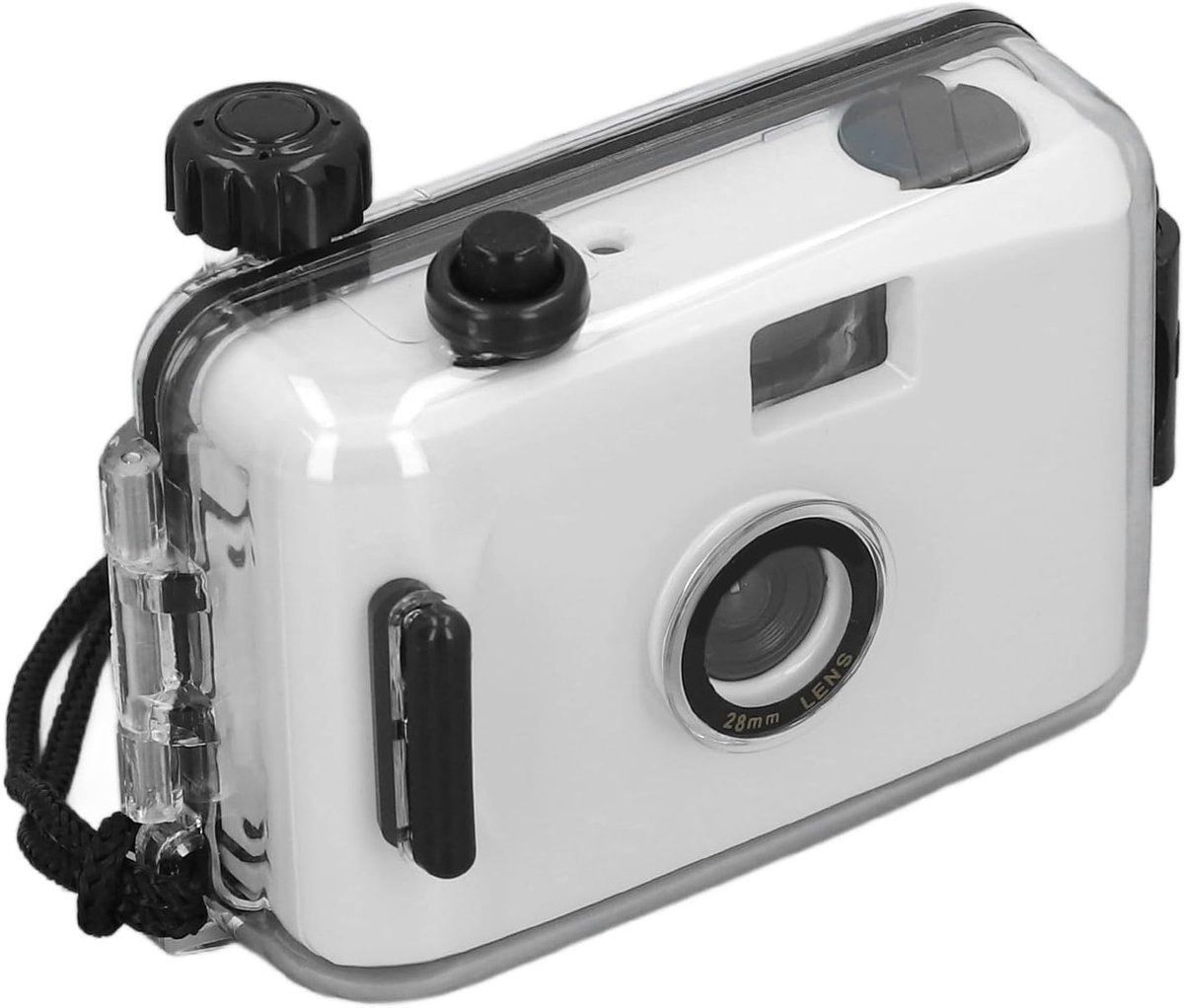 35mm Filmcamera Herbruikbaar - Waterdichte Camera - Onderwater Fotografie - Tot 3 Meter Diep - 28mm Lens - Zwart