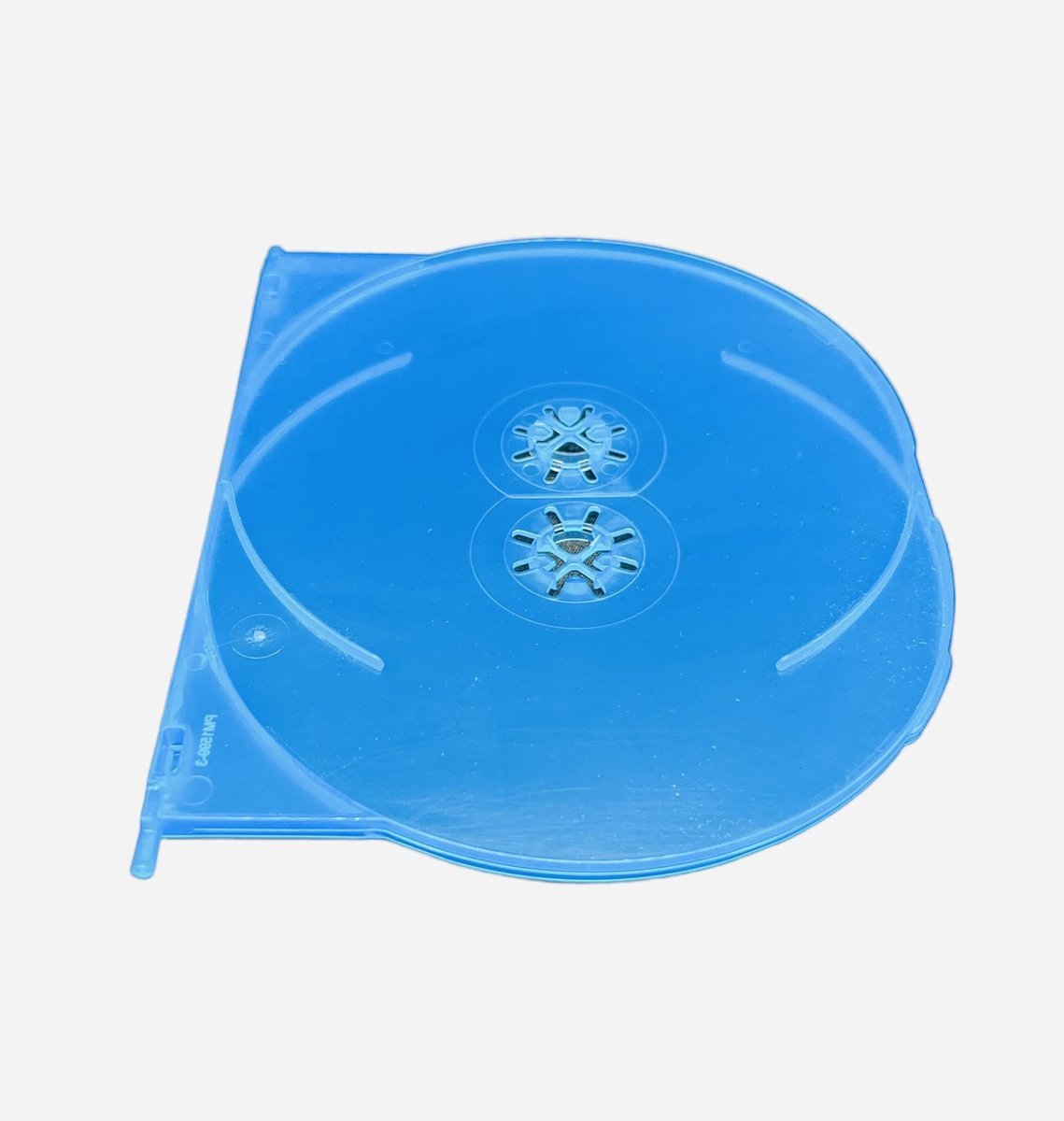 Dailygoods- Blu Ray Trays - Dubbele Tray - Capaciteit 2 Schijven - Geschikt voor Amaray - Blauw - Uniek Ontwerp - Disctray