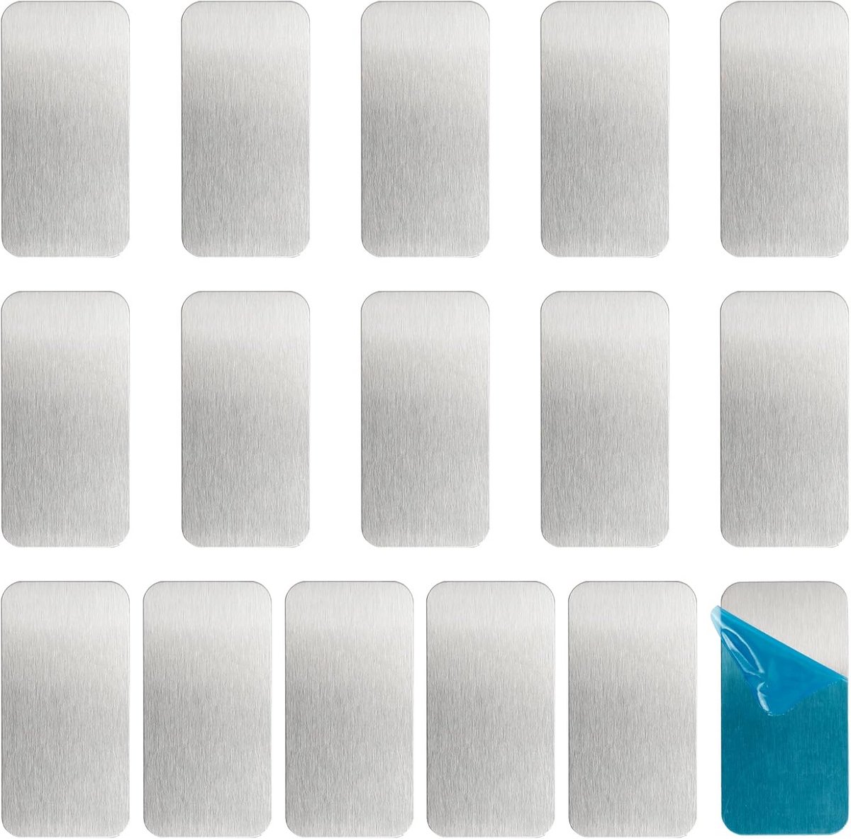 Metalen Platen - Magnetische Strips - Kastverlichting Monteren - Zelfklevende Achterkant -