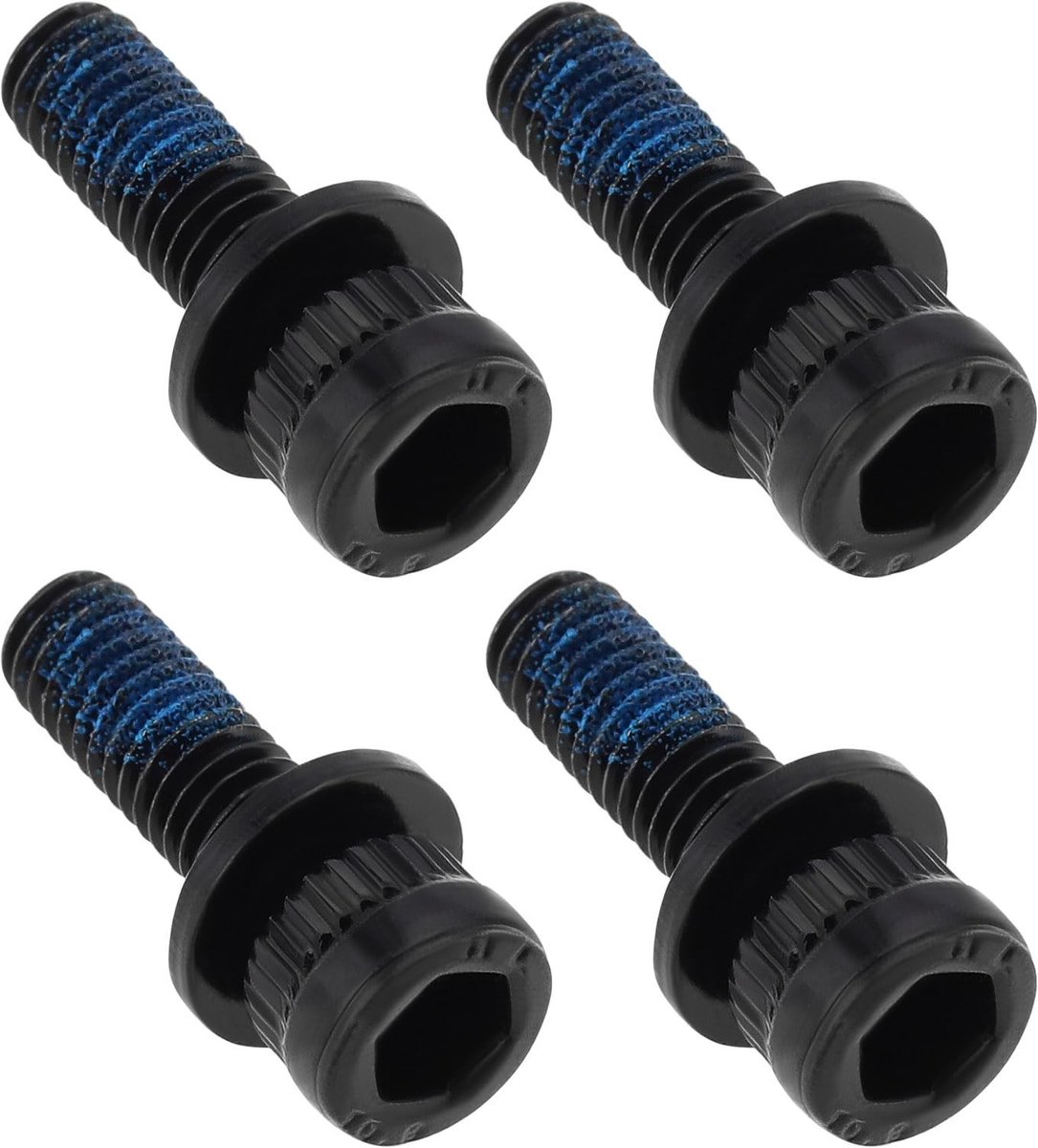 Dailygoods- Caliper Bolts 4 Stuks - M6x18mm - Hoogwaardig Staal - Geschikt voor MTB/Racefietsen - Schokbestendig - Eenvoudige Installatie - Fietsbout