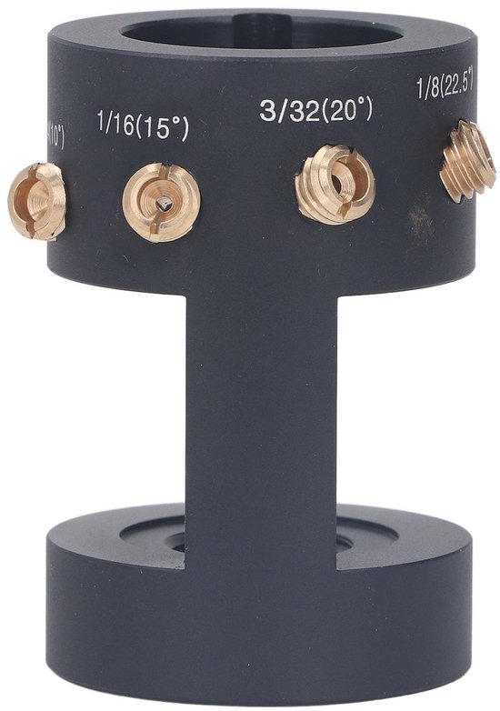 Dailygoods - Tungsten Elektrode Slijper - Roterende Gereedschapsset - Licht en Duurzaam - Meerdere Hoeken - Voor Lassen - Aluminiumlegering van Dailygoods — afbeelding 4