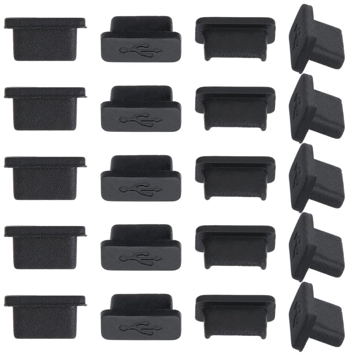 Dailygoods - 50 Stuks Type C Stofstekkers voor Telefoons en Laptops