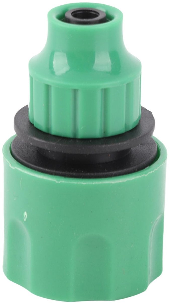 Dailygoods- Verbindingsstuk 10 Stuks - Snelkoppeling - Kunststof - 3/8 Inch - Roestbestendig - Duurzaam en Praktisch