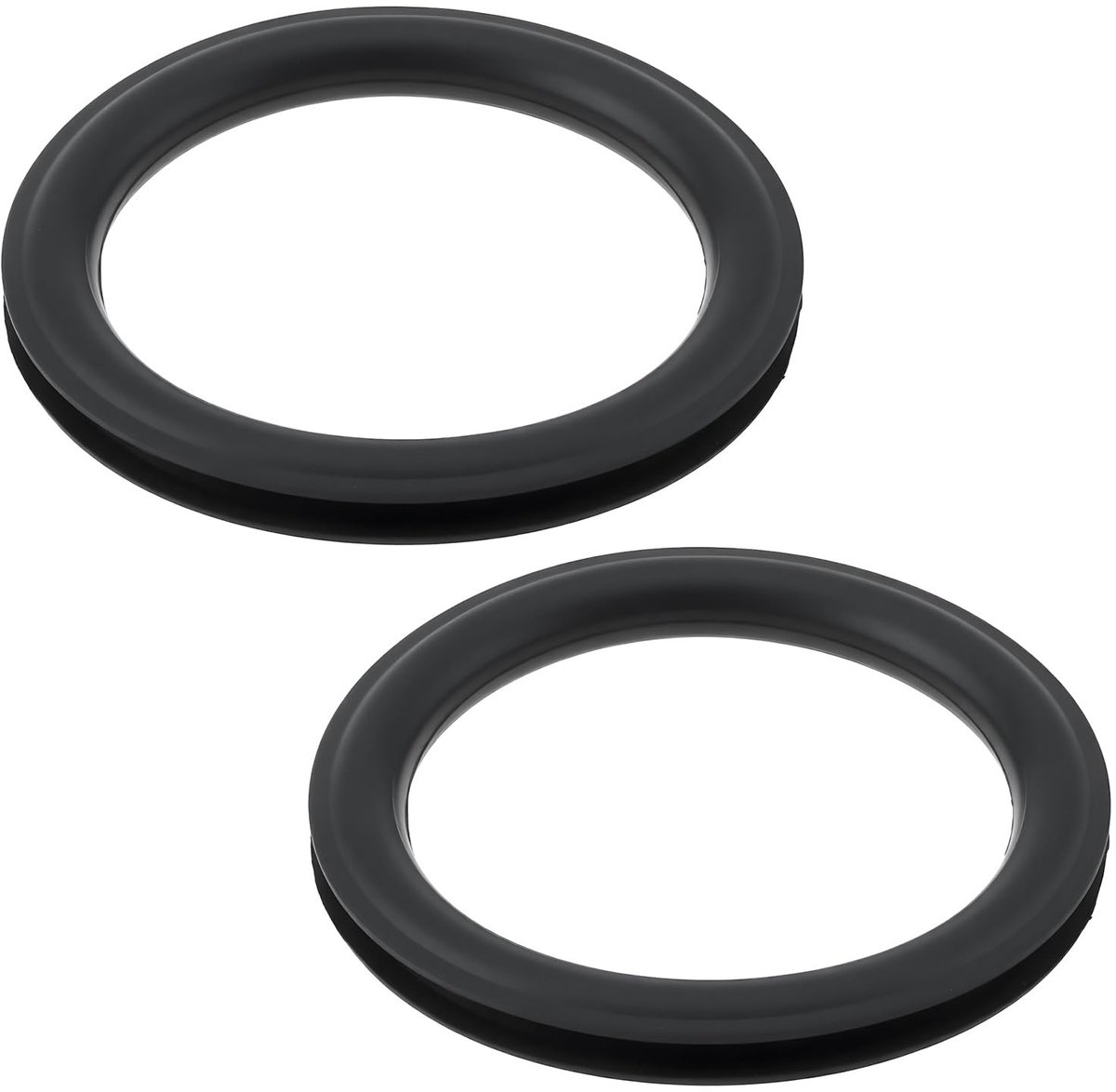 Dailygoods- Brandstofdeksel - 2x Rubber O-ring Seal - Vervangingsonderdeel - Compatibel met Harley Davidson - Voorkomt brandstoflekkage - Buiten diameter 52mm - Brandstofring