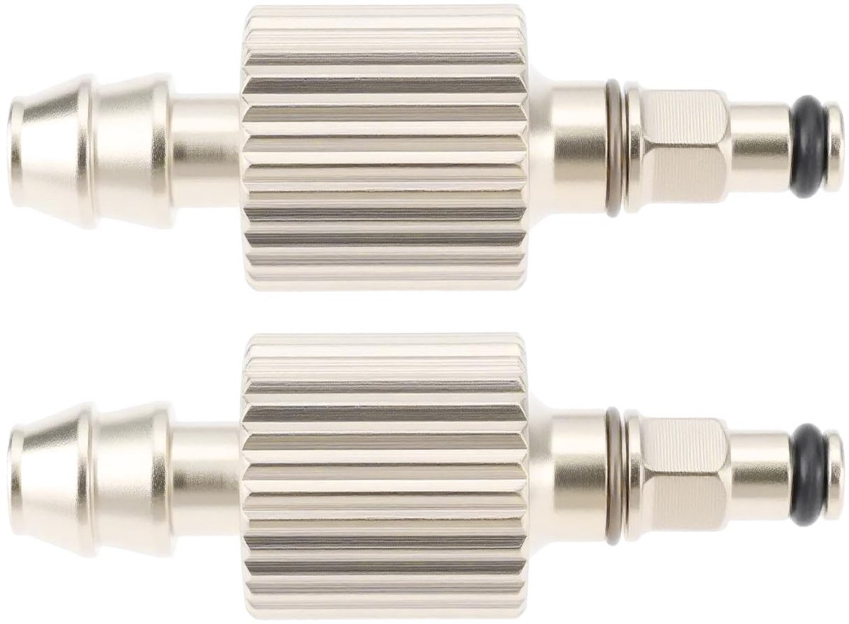 Dailygoods - 2 Stuks M4 Bleed Port Filler Fitting met O-Ring