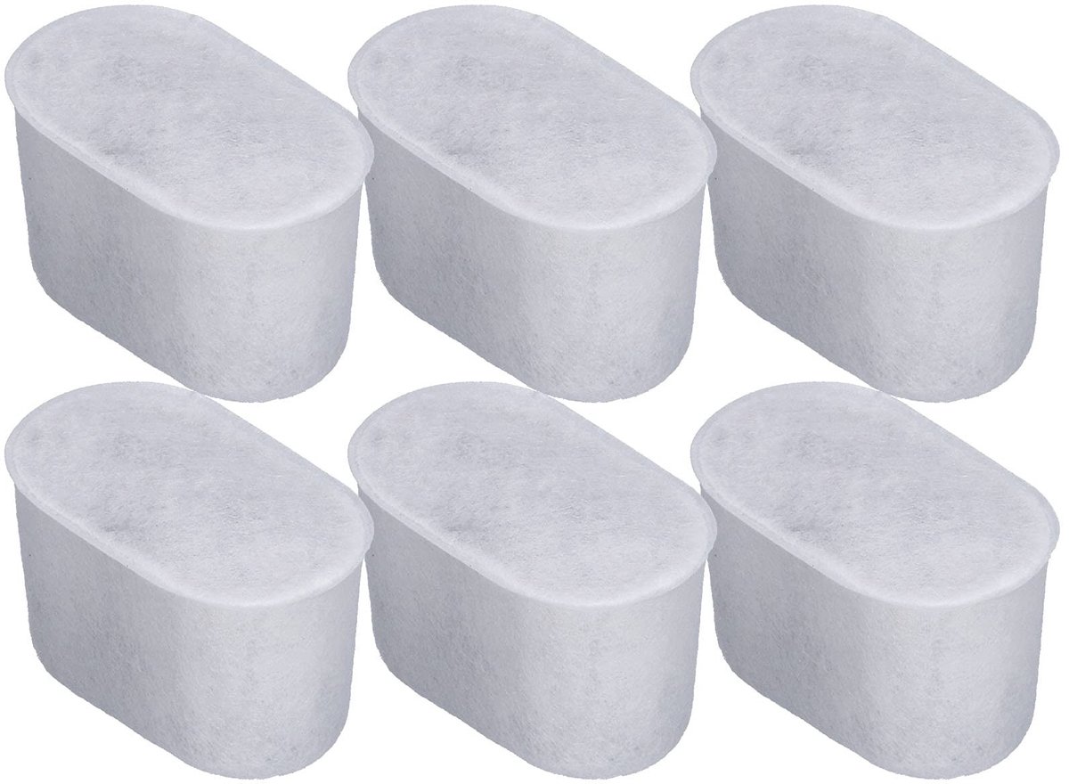 Dailygoods- Waterfilter 6 stuks - Koffiemachinefilter - Herbruikbare filtervervanging - Geactiveerde koolstof - Compatibel met Sage Barista Express - Kostenbesparend accessoire - Koffiefilter