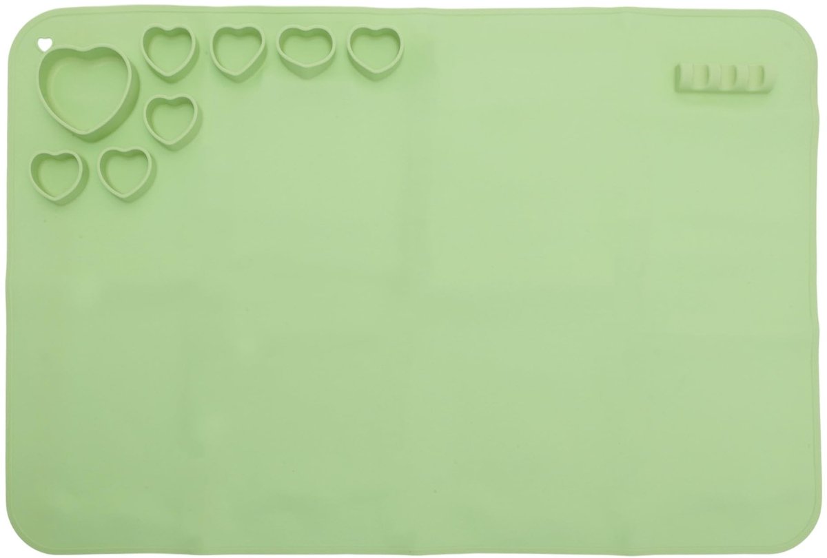 Dailygoods- Knutselmat Antislip - Siliconen Onderlegger - Knutselmateriaal - Creatieve Activiteiten - Duurzaam - Gemakkelijk te Reinigen - Kunstmat