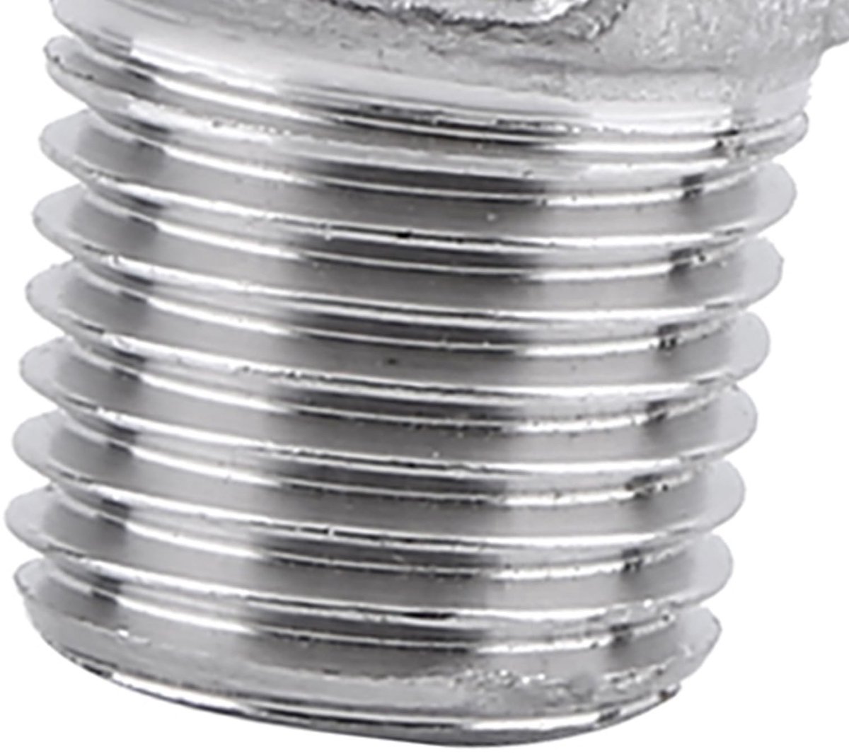 Dailygoods - Slangpilaarfittingen - Roestvrij staal - Watergasvloeistof verbinding - 1/8" tot 3/4" - Adapter voor pijpfitting - Geschikt voor huis...