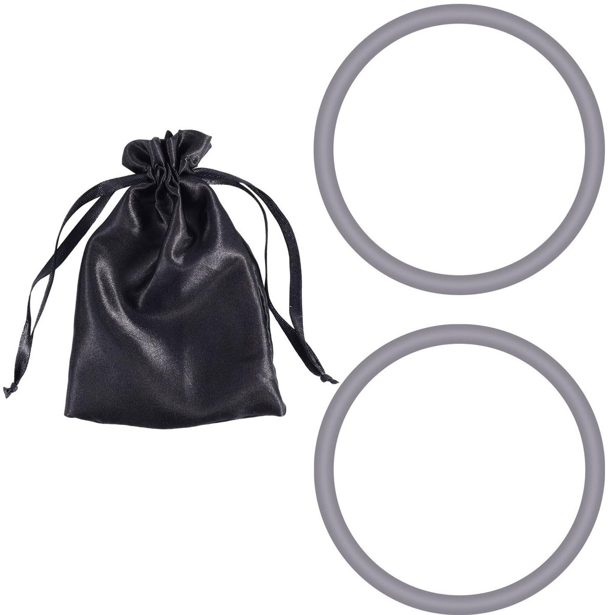 Patella Tendon Kniebanden - 2 Stuks Silicone Knie Steunen met Opbergtas voor Sport, Hardlopen en Basketbal