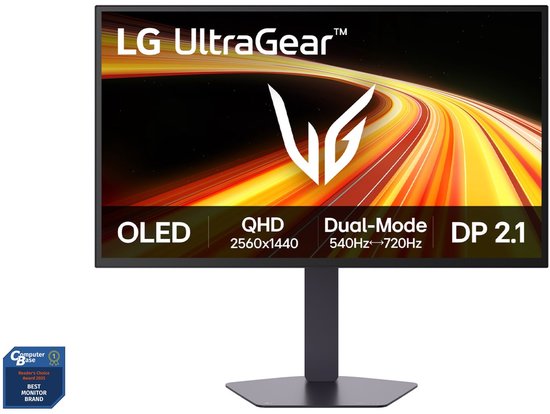 LG UltraGear 27GX790B-B QHD OLED Gaming Monitor 540Hz/720Hz - - - €849,00
