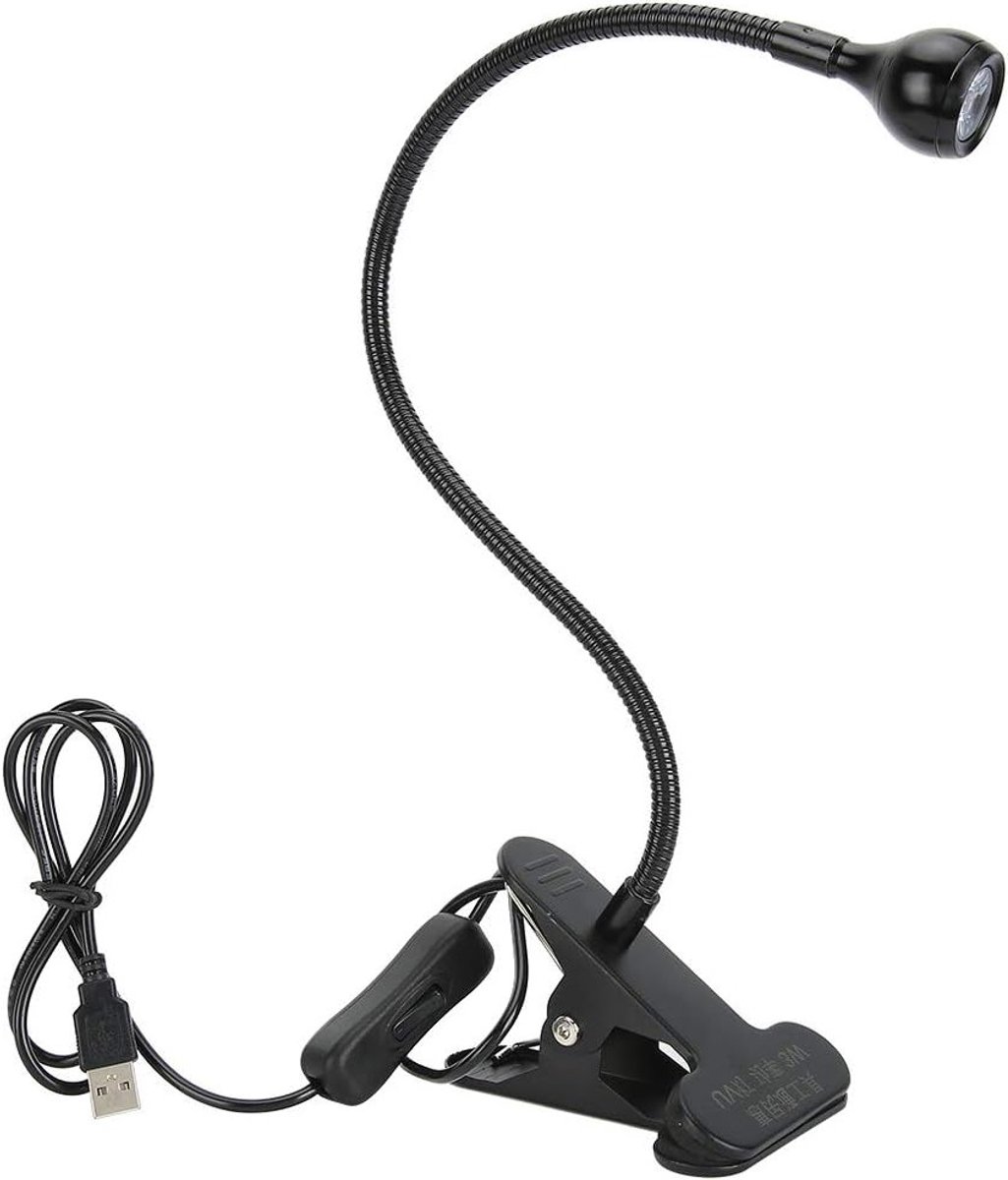 LED UV Lamp voor PCB Reparatie met Clip - Paars Licht voor Effectieve Lijm Uitharding
