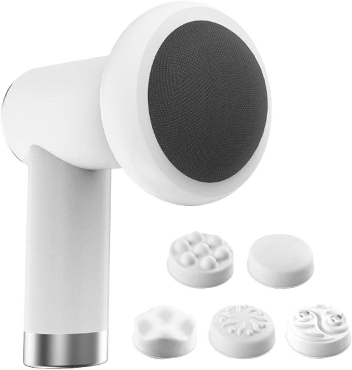 Cellulitis Massager - Body Sculpting Roller - Spierherstel - Vijf Massagekoppen - 20.2 x 9.8 x 6.1 cm - Wit