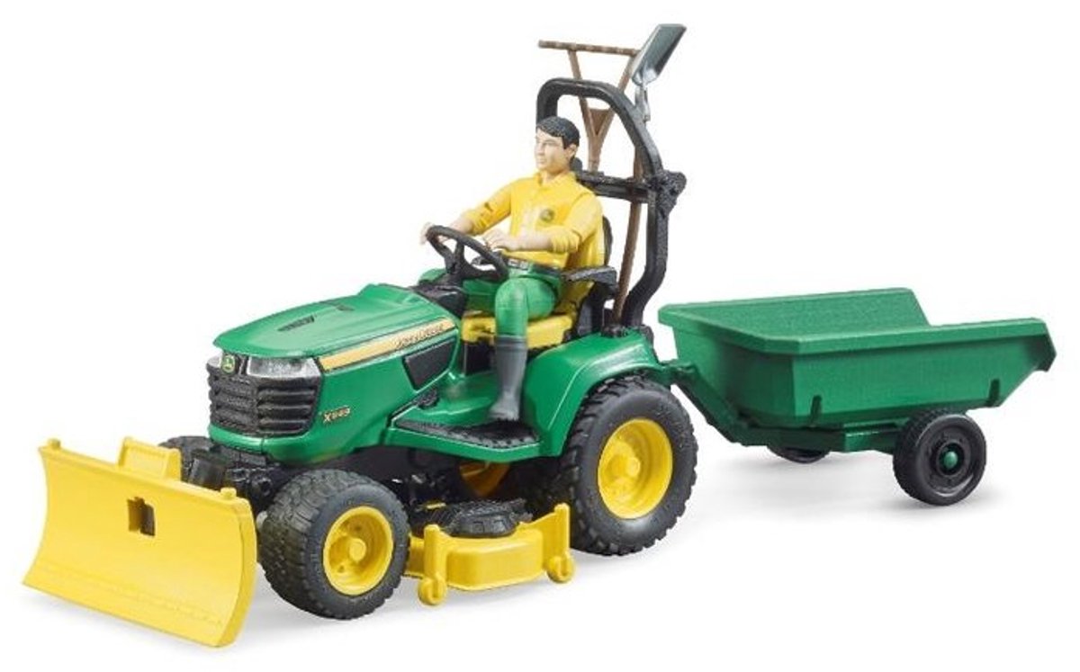 bruder bworld John Deere zitmaaier modelvoertuig thumbnail 3