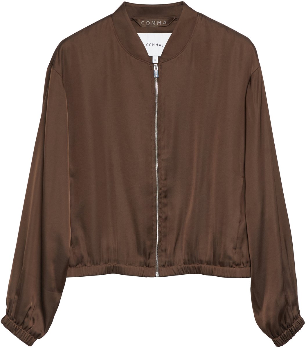 comma - female - Satijnen blouson jasje