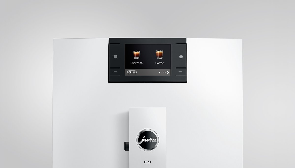 JURA C9 Piano White - Volautomaat met 17 koffiespecialiteiten thumbnail 6