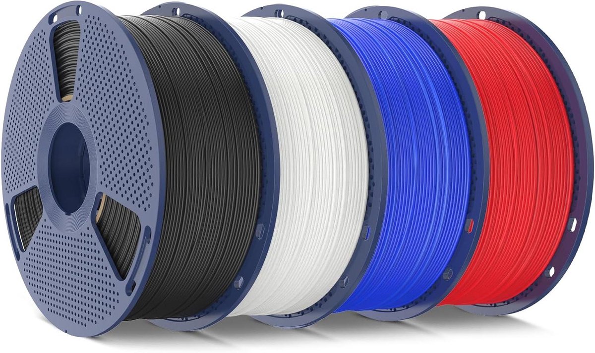 TPU Filament Set - Flexibel Filament - 3D Printen - Snel Printen - 4 kg - Multi-color