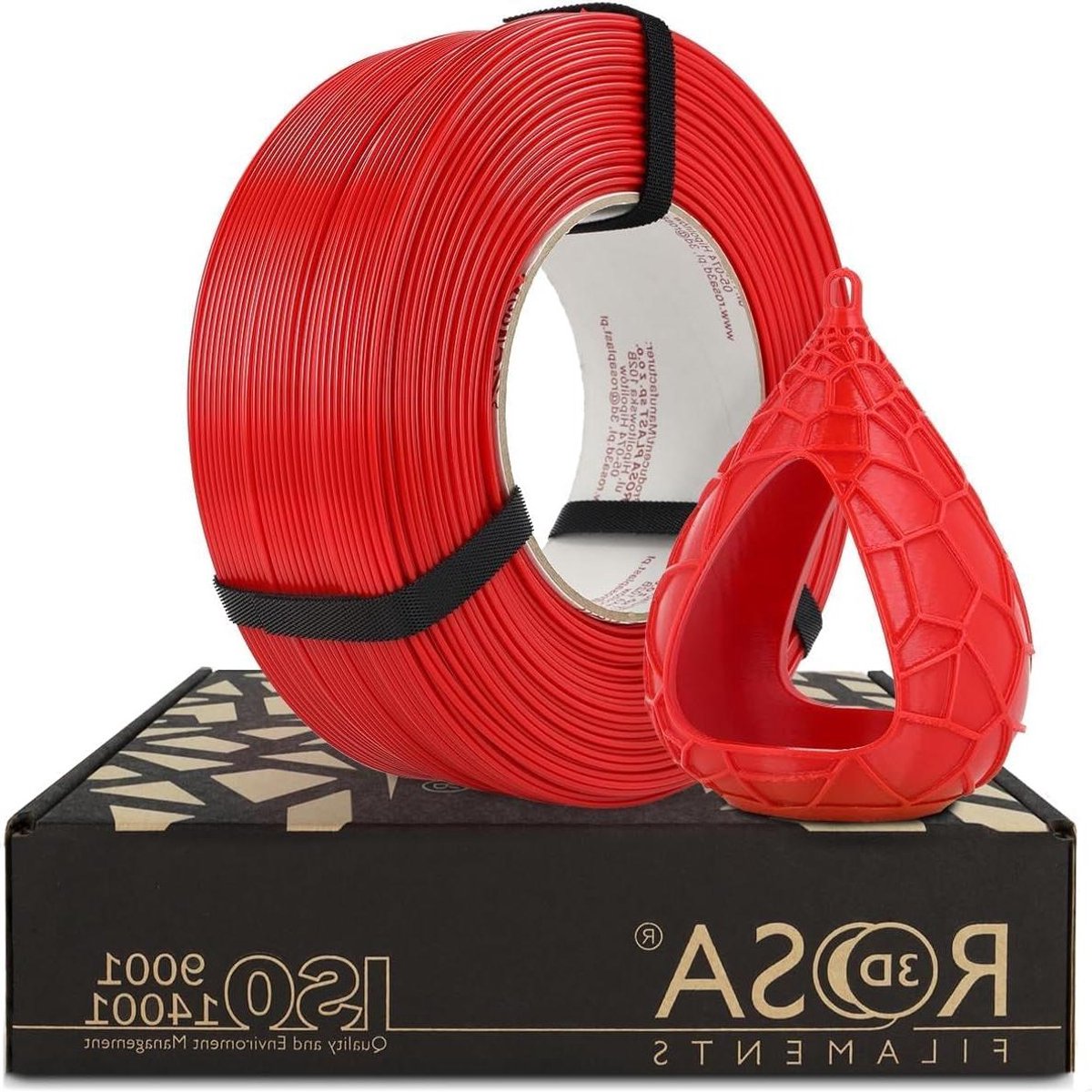 PETG Filament - 3D Printdraad - 3D Prints Maken - Hoge Snelheid - 1.75mm 1kg - Rood