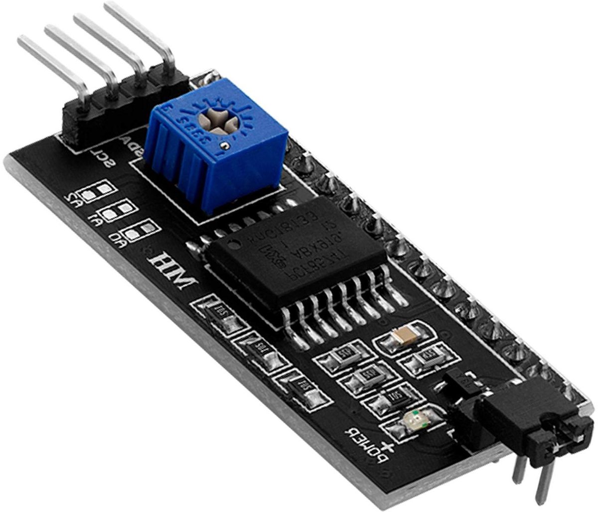 I2C Seriële Adapter Module - LCD Interface Board - Microcontroller Projecten - 4 Aansluitingen Nodig