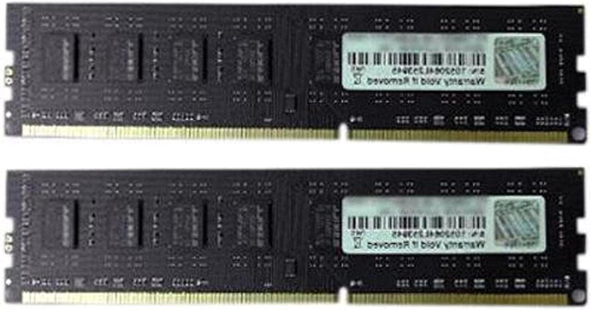 Werkgeheugen RAM kit - DDR3 Geheugen - PC Upgrade - 8GB Capaciteit - 1333 MHz - Zwart