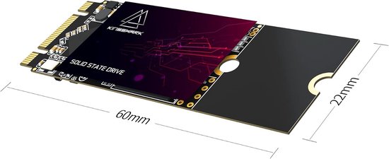 Interne SSD - Solid State Drive Harde Schijf - Snellere Computer - Energiebesparend Ontwerp - 2260 Formaat - M.2 van Merkloos — afbeelding 5