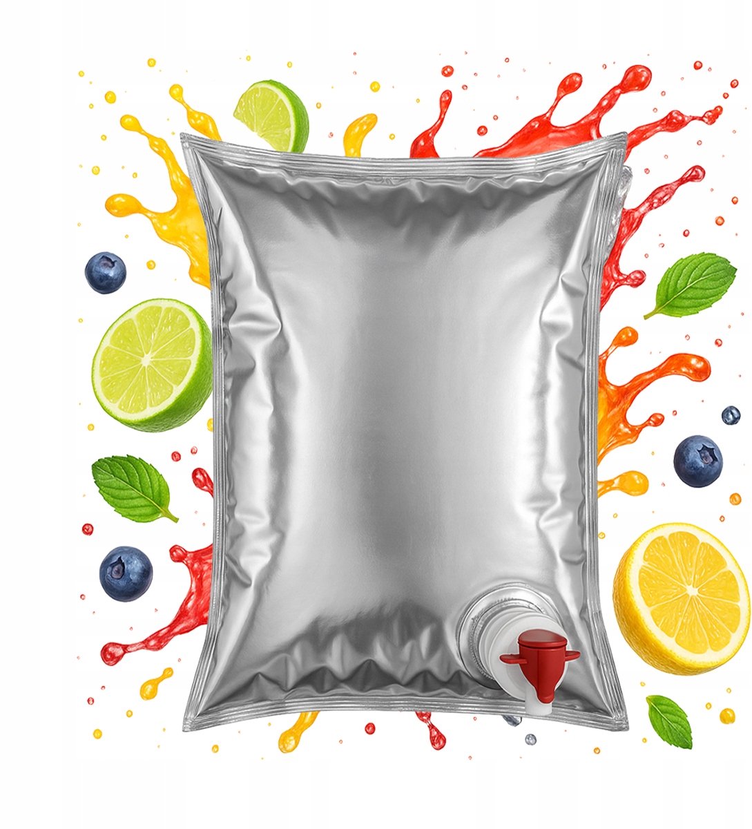 Bimberek - Metalen Bag in Box - 5L - Kranik - Voedselveilig