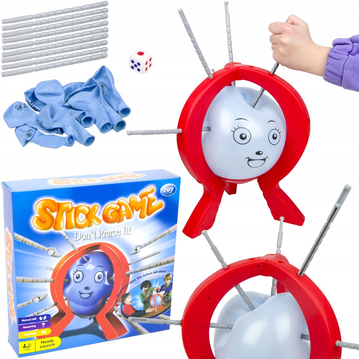 LandToys Boom Buum Serie - Vaardigheidsspel voor Kinderen - Multikleur - Educatief