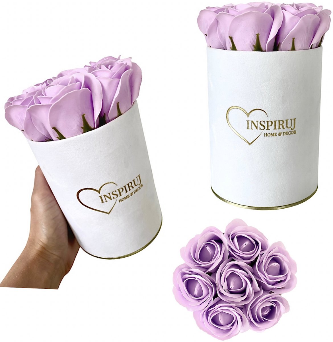 Inspiruj - Flowerbox - Beloofd, Praktisch, Elegante Verpakking