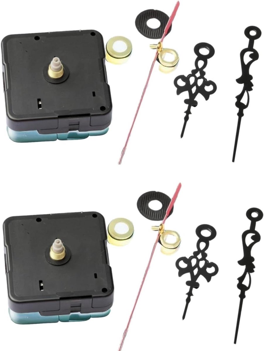 Quartz Klok Beweging - Reparatie Kit Klok - Klok Maken - Praktisch Ontwerp - 56 x 56 x 15 mm